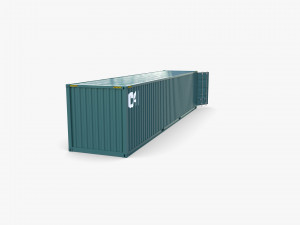 40ft shipping container cai v3 3D Model