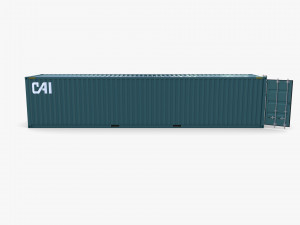 40ft shipping container cai v3 3D Model