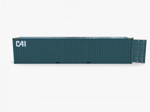 40ft shipping container cai v3 3D Model