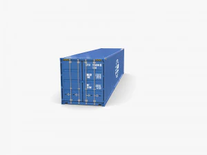 40ft shipping container containerships v1 3D Model