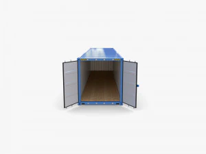 40ft shipping container containerships v1 3D Model