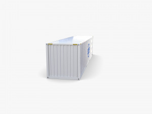 40ft shipping container containerships v2 Modèle 3D