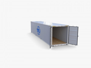 40ft shipping container containerships v2 Modèle 3D