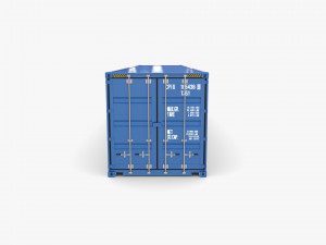 40ft shipping container cosco v1 3D Model