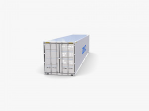 40ft shipping container cosco v2 3Dモデル