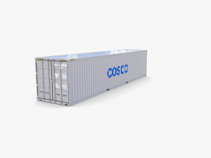 40ft shipping container cosco v2 3Dモデル