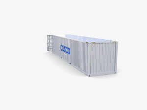 40ft shipping container cosco v2 3D Model