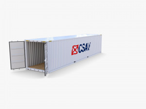 40ft shipping container csav v1 3D Model