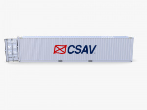 40ft shipping container csav v1 3D Model