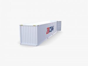 40ft shipping container csav v1 3D Model
