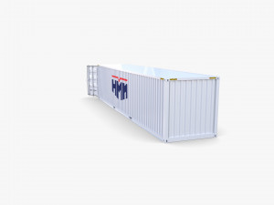 40ft shipping container hmm v1 3Dモデル