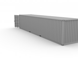 40ft shipping container hmm v1 3Dモデル