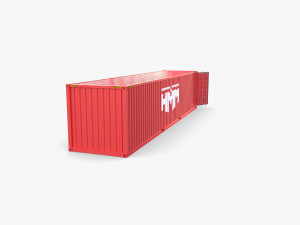 40ft shipping container hmm v2 3D Model