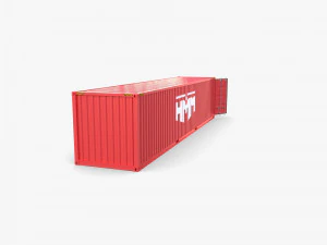 Cont&ecirc;iner de transporte de 40 p&eacute;s hmm v2 Modelo 3D