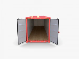 Cont&ecirc;iner de transporte de 40 p&eacute;s hmm v2 Modelo 3D