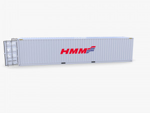 40ft shipping container hmm v3 3D 모델