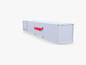40ft shipping container hmm v3 3D 모델