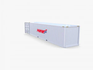 40ft shipping container hmm v3 3D Model