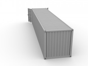 40ft shipping container hmm v3 3D 모델