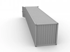 40ft shipping container hmm v3 3D Model