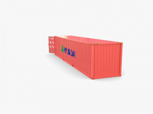 40ft shipping container hyundai 3D Modell
