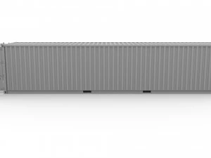 40ft shipping container nyk logistics v1 3D Model