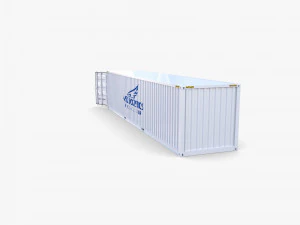 40ft shipping container nyk logistics v2 3D Model