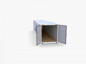 40ft shipping container nyk logistics v2 3D Model