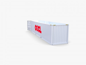 40ft shipping container one 3Dモデル