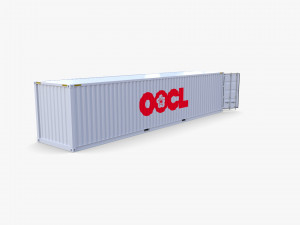 40ft shipping container one 3Dモデル