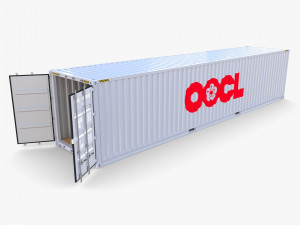 40ft shipping container one 3Dモデル