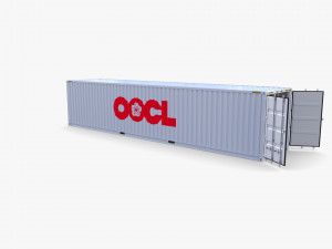 40ft shipping container one 3Dモデル