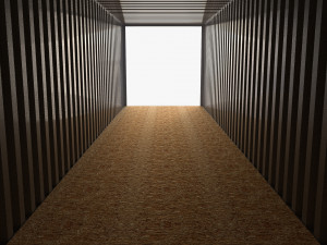 40ft shipping container one 3Dモデル