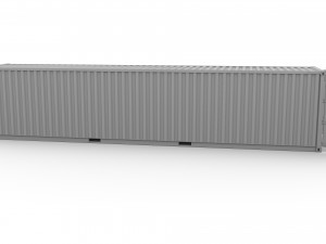 40ft shipping container one 3Dモデル
