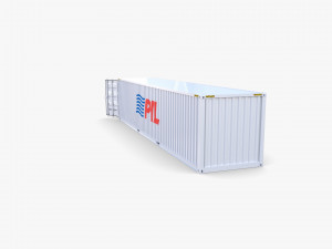 40ft shipping container pil Model 3D