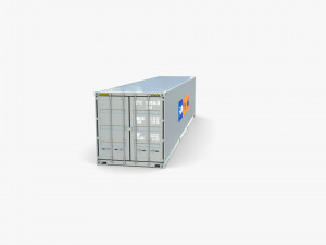 40ft shipping container po nedlloyd v1 3D 모델