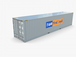 40ft shipping container po nedlloyd v1 3D 모델