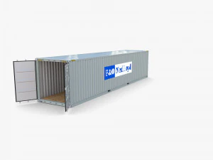 40ft shipping container po nedlloyd v2 3D Model