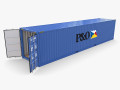 40ft shipping container po v1 Modèle 3D
