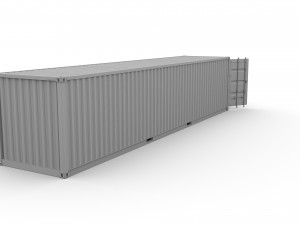40ft shipping container po v1 Model 3D