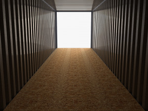 40ft shipping container qube v2 Modelo 3D