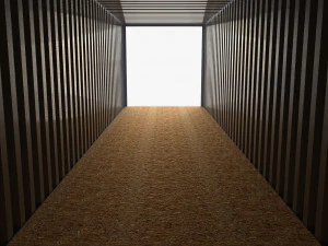 40ft shipping container qube v2 3D Model