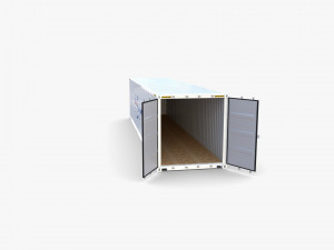 40ft shipping container safmarine v1 3D Model
