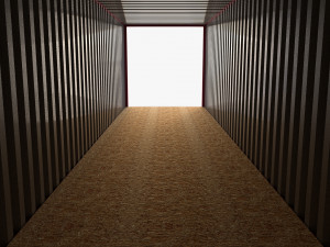 40ft shipping container tex v1 Modèle 3D