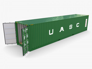 40ft shipping container uasc v1 3D Model