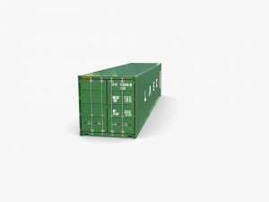 40ft shipping container uasc v1 3D मॉडल