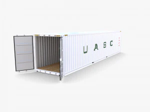 Container da 40 piedi uasc v2 Modello 3D