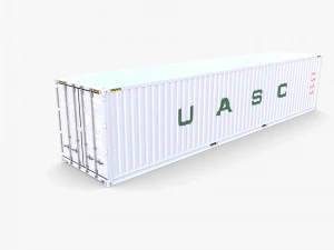 40ft shipping container uasc v2 3D Model