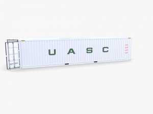 40ft shipping container uasc v2 3D Model