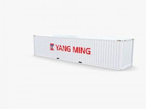 40ft shipping container yang ming 3D Model